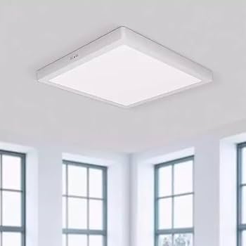 Plafon LED de Sobrepor 36W Quadrado 40x40 Natural 4000K - Vluz