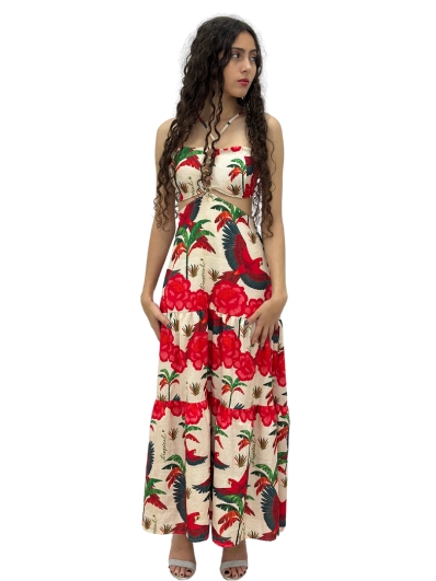 VESTIDO LONGO ESTAMPADO