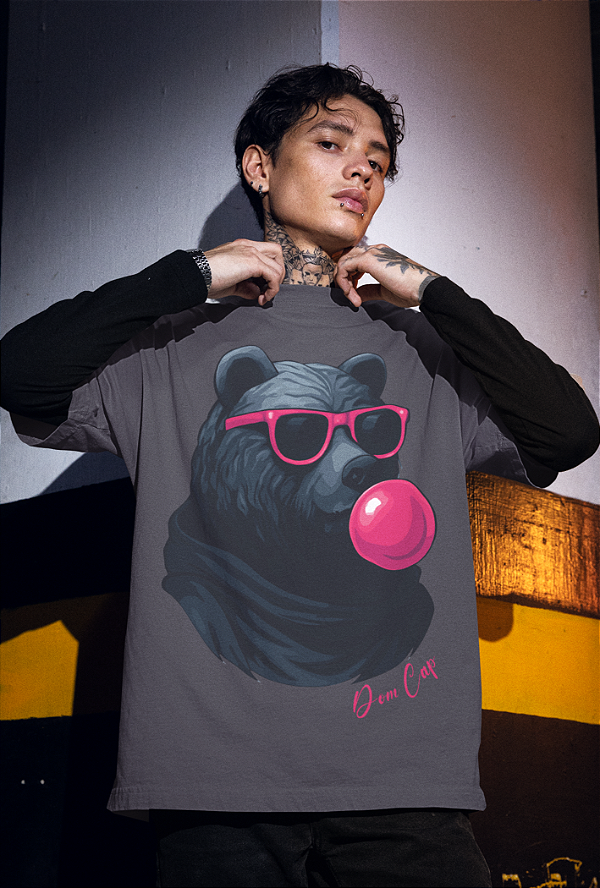 Camisa Dom Cap Bubbaloo Oversized