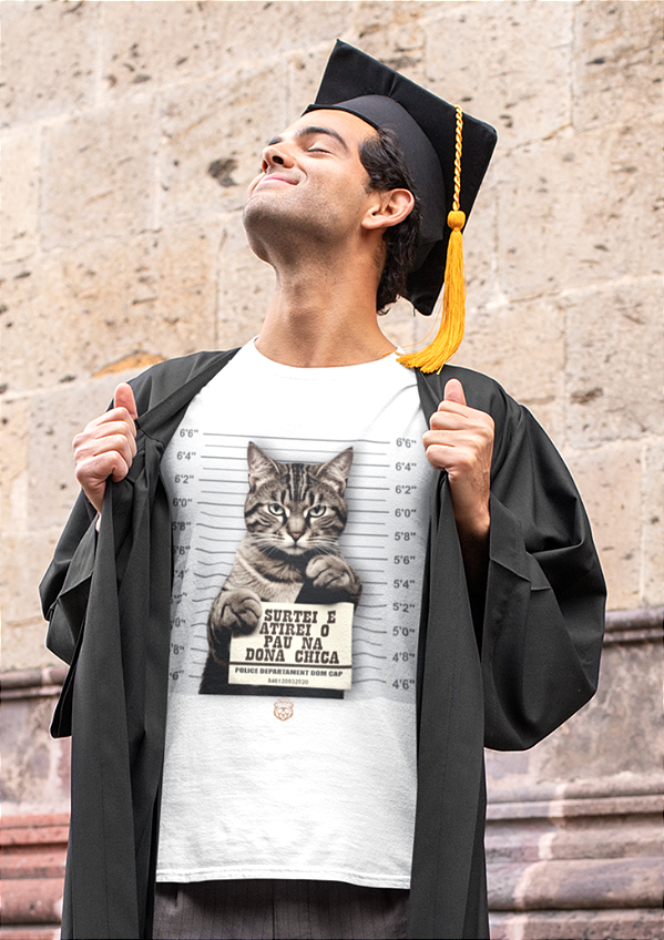 Camisa DomCap Gatinho preso