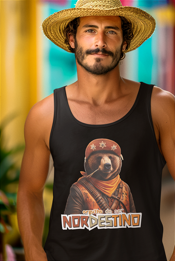 Camisa regata Dom Cap  Orgulho Nordestino