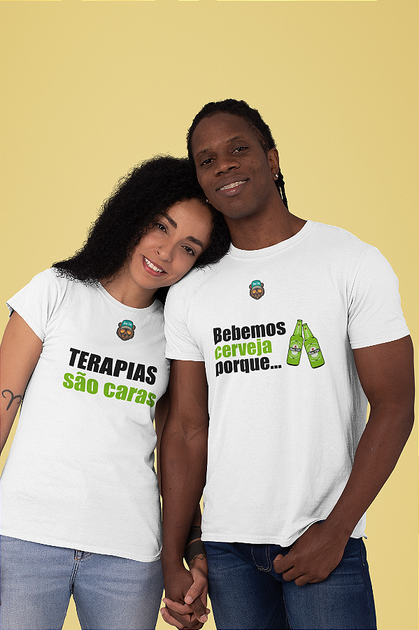 Camisa Dom Cap - coleção namorados "Terapia da Bebida"