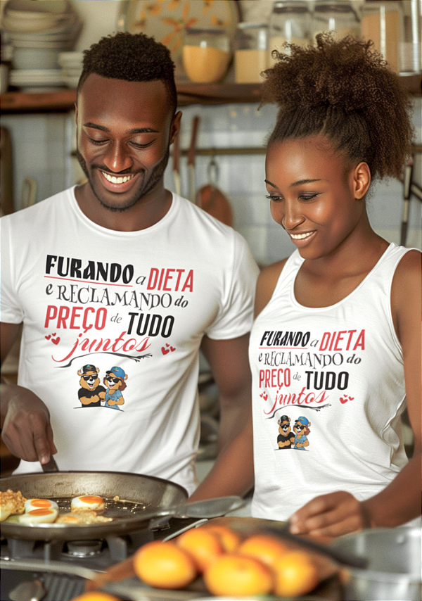 Camisa Dom Cap - coleção namorados "Juntos"