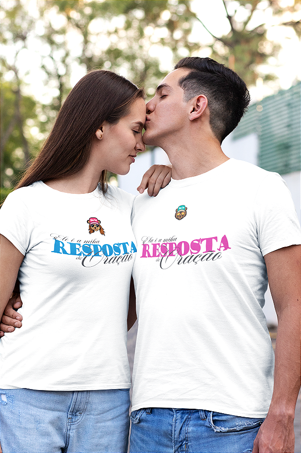 Camisa Dom Cap - coleção namorados "Resposta de Oração"