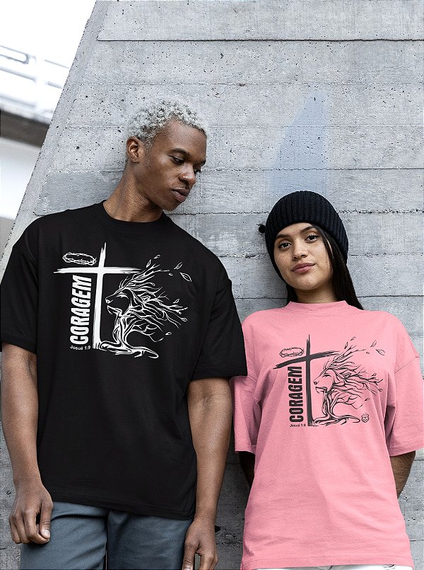 Camisa oversized evangélica Dom Cap