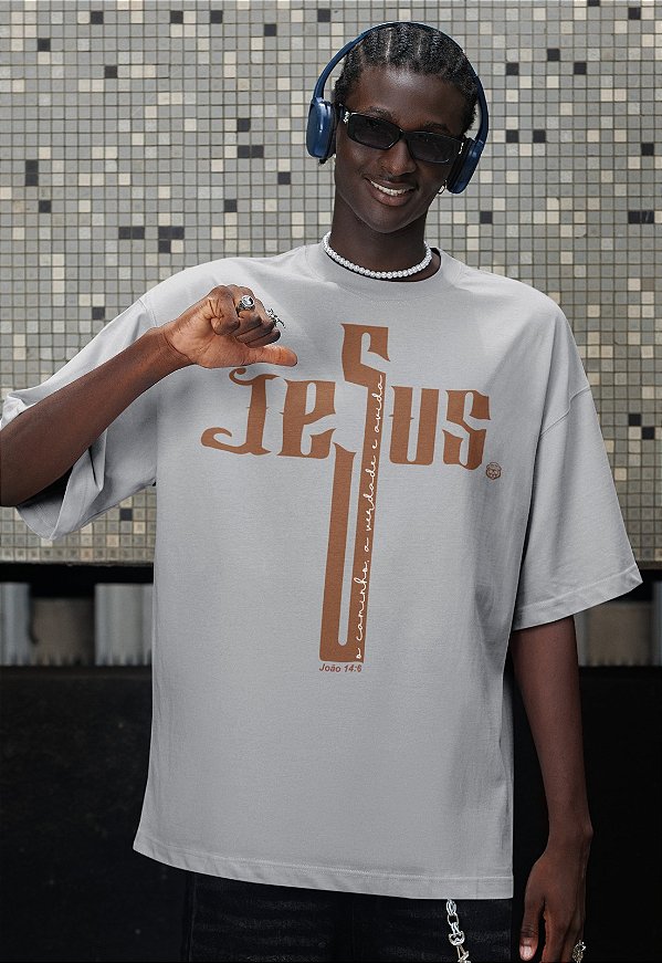 Camisa Oversized evangélica