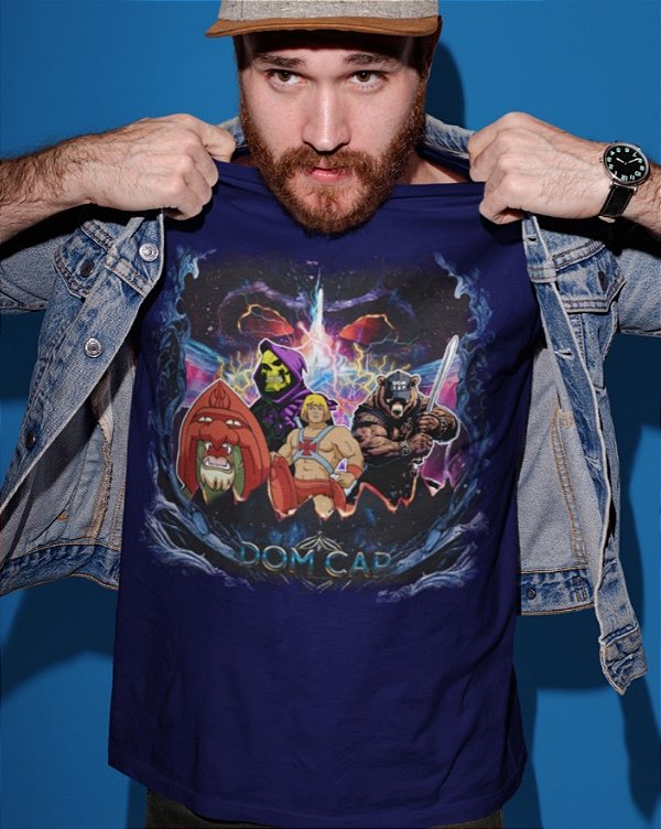 Camisa básica desenho animado vintage