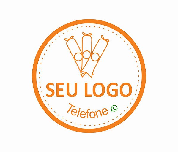 Adesivo em Vinil Branco 50x50mm 500 unidades