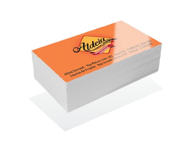 Cartão de Visita só frente 1.000 unidades