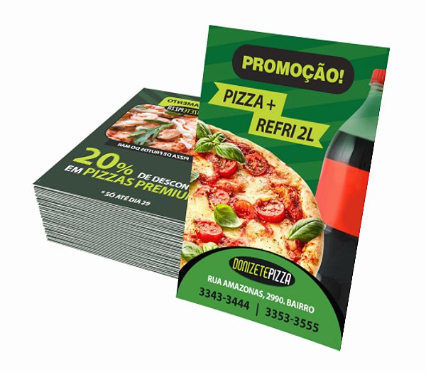 Folhetos 100x140mm 10.000 unidades