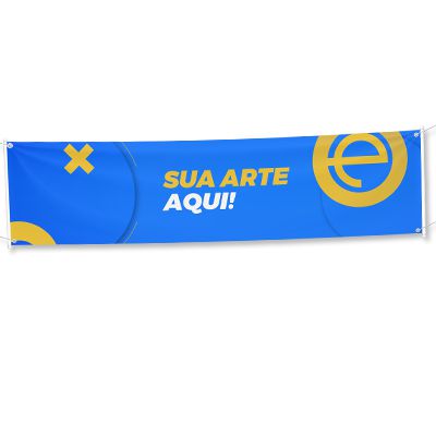 Faixa em lona 200x70cm