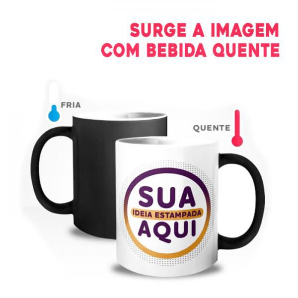 Caneca Mágica de Porcelana