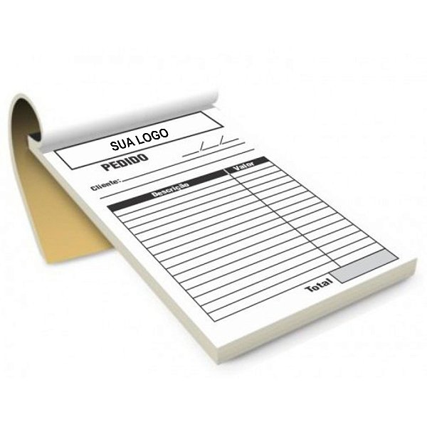 Bloco de pedido 14x20cm I 10 unidades