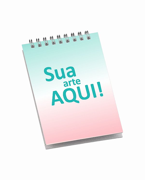 20 Blocos com Wire-o 10,5x15cm