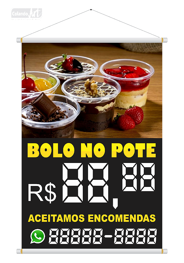 Banner Bolo no Pote