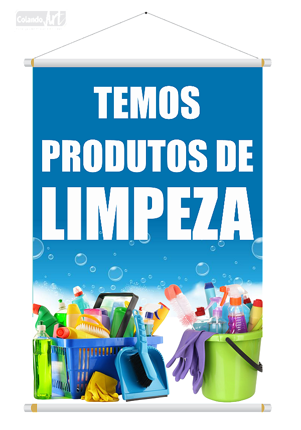 Banner Produto de Limpeza