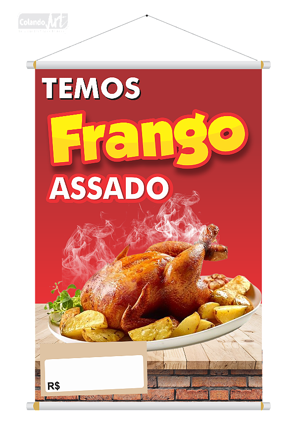 Banner Temos Frango Assado
