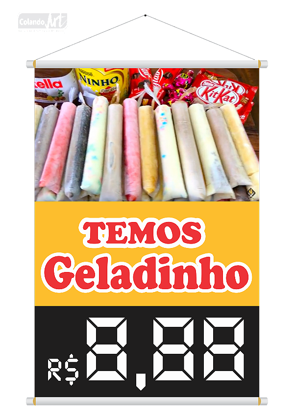 Banner Temos Geladinho