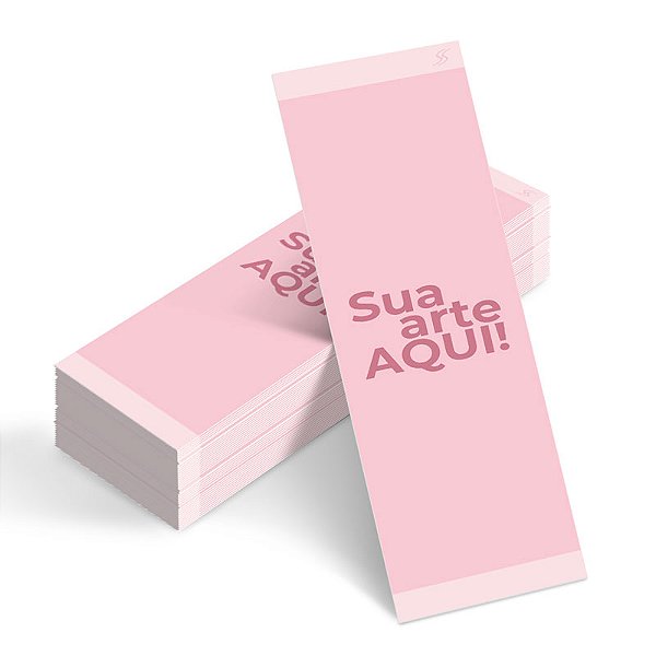 Marca Pagina impressão só frente  l 1.000 unidades