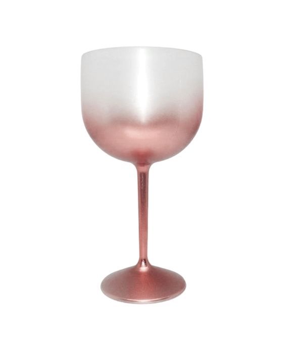 TAÇA GIN ROSE DEGRADÊ 580ML 10 unidades