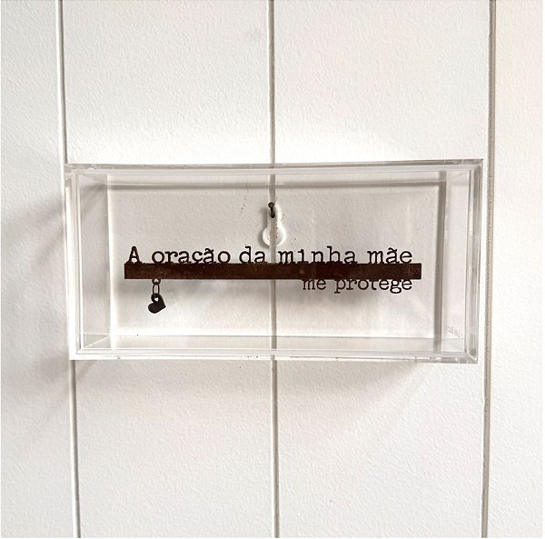 QUADRO ACRILICO P A ORAÇÃO DA MINHA MÃE