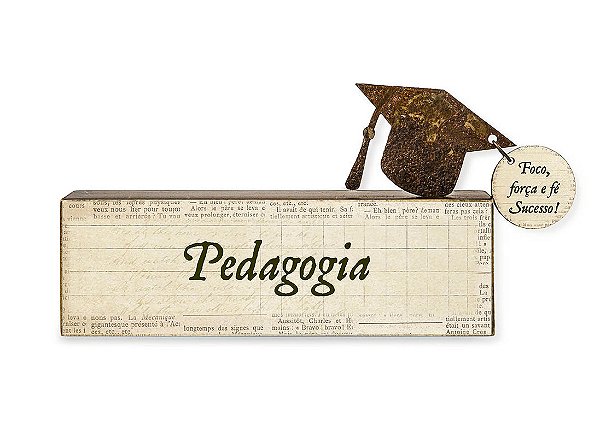 Mini bloco pedagogia