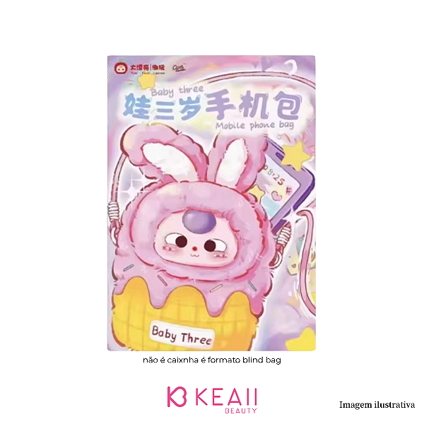 Blind Bag Baby Three Bolsinha de celular
