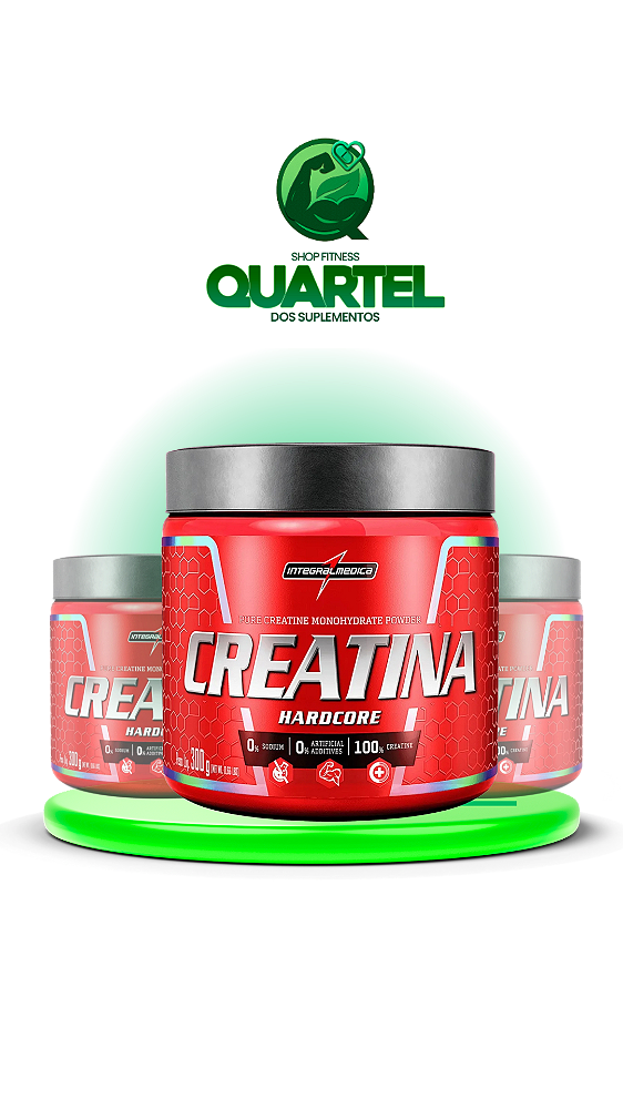 CREATINA INTEGRAL PURA 300g