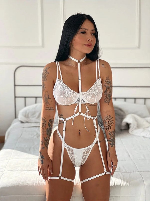 HARNESS ALL BODY BRANCO