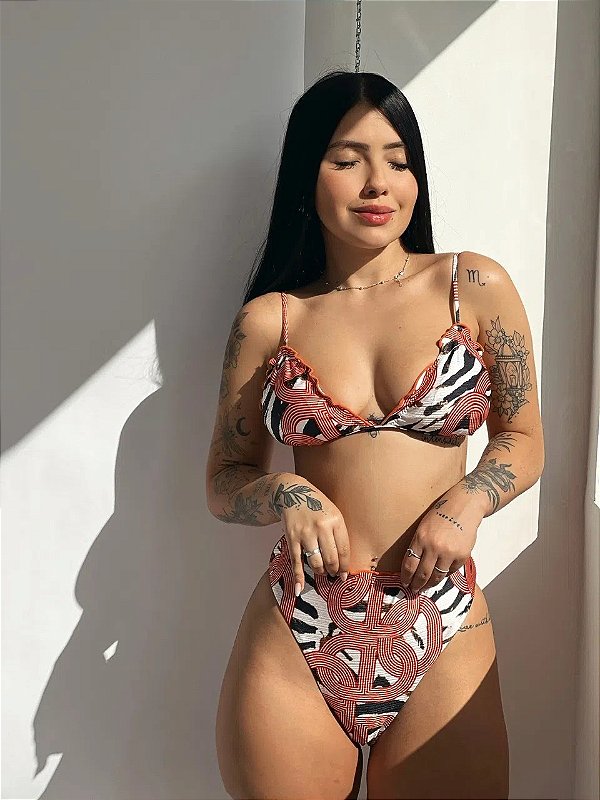BIQUÍNI HOT ZEBRA