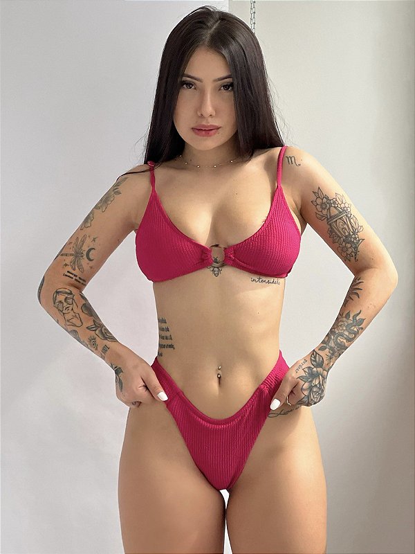 TOP FIXO CARIBE ROSA
