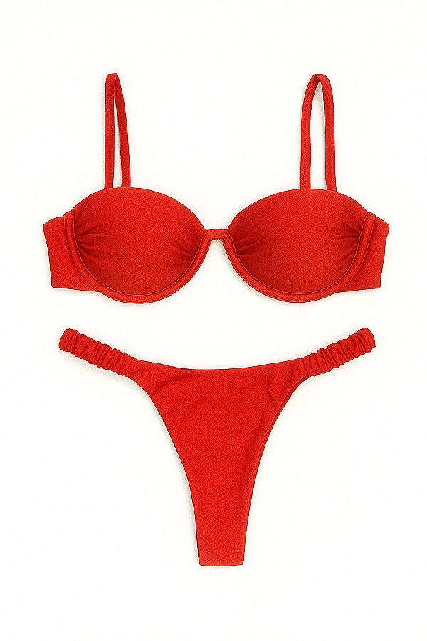 BIQUÍNI ARO SANDY VERMELHO