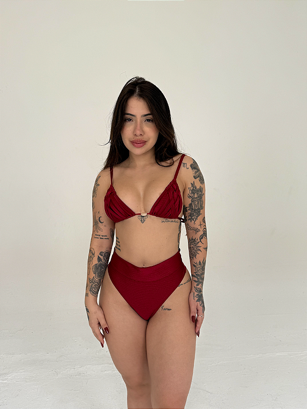 BIQUÍNI HOT PANT WAIKIKI CHERRY