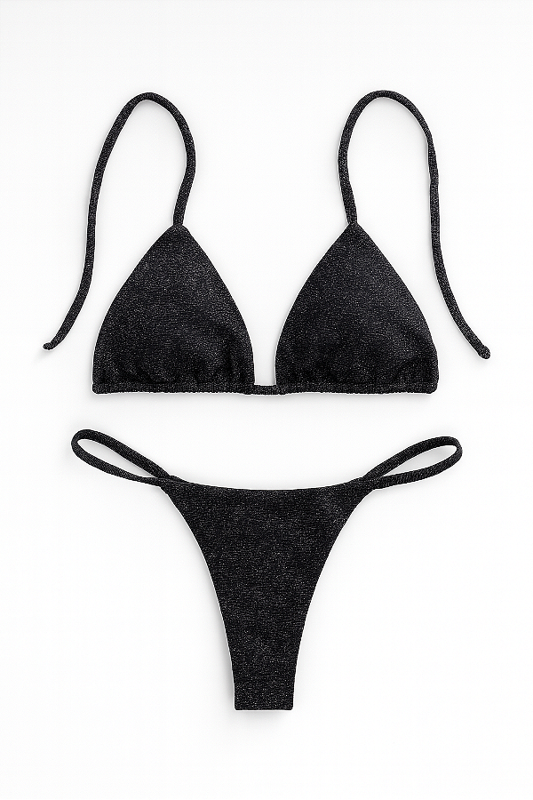 BIQUÍNI BASIC FIO LUX PRETO