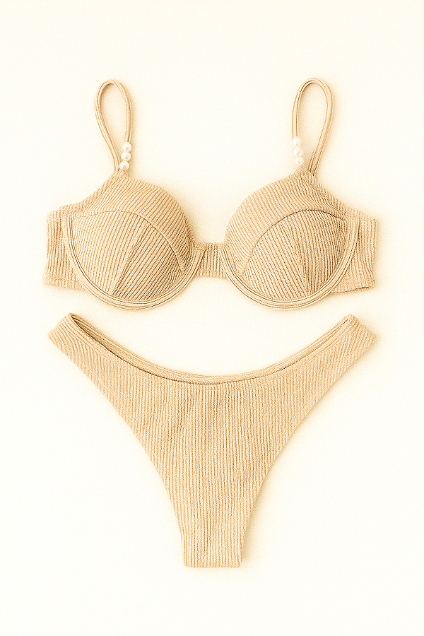 BIQUÍNI SHINE CHAMPAGNE