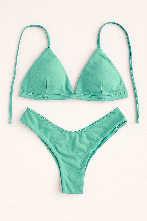 BIQUÍNI BASIC FIXO AVIADOR GREEN TEA