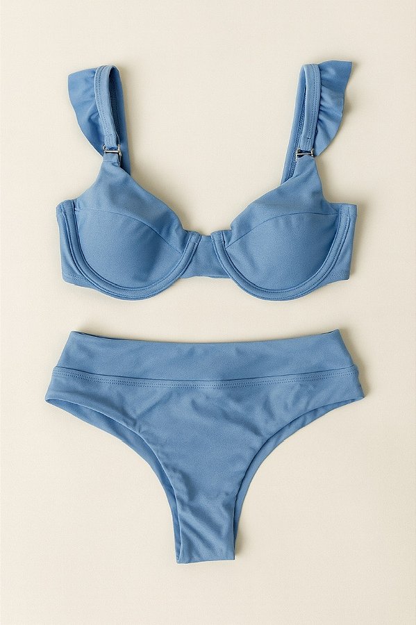 BIQUÍNI HOT PANT LUMI AZUL