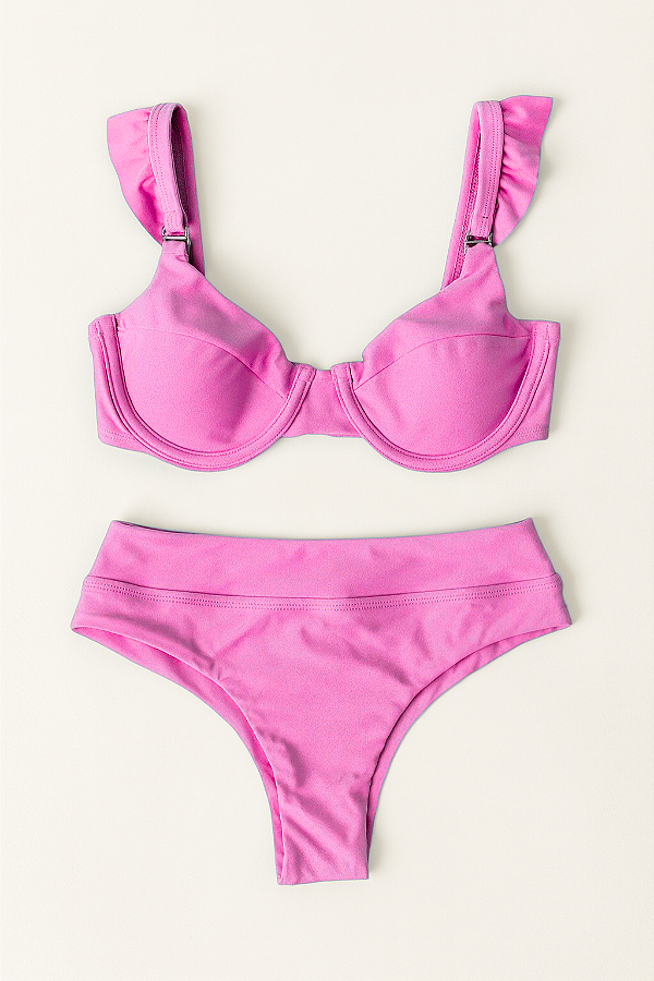 BIQUÍNI HOT PANT LUMI ROSA