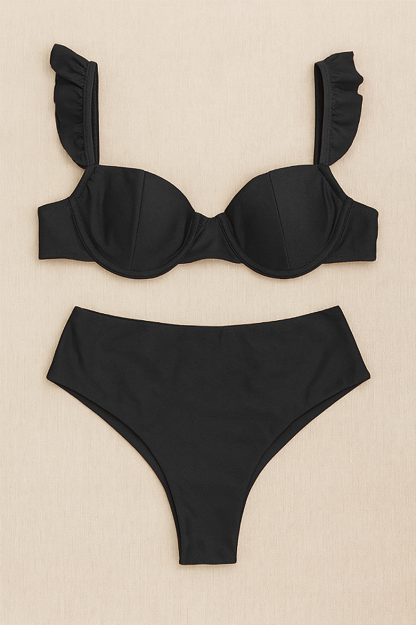 BIQUÍNI HOT PANT MUSE PRETO