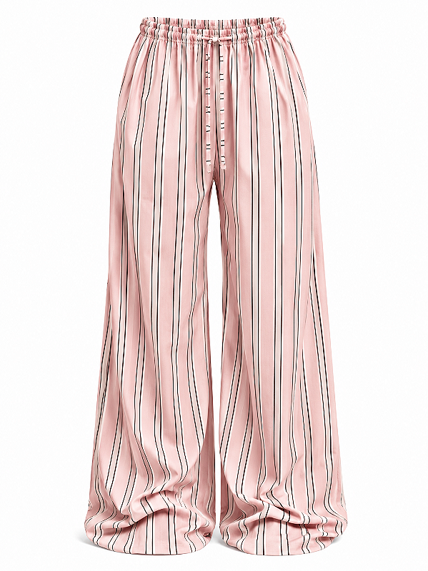 CALÇA CALI ROSA LISTRAS