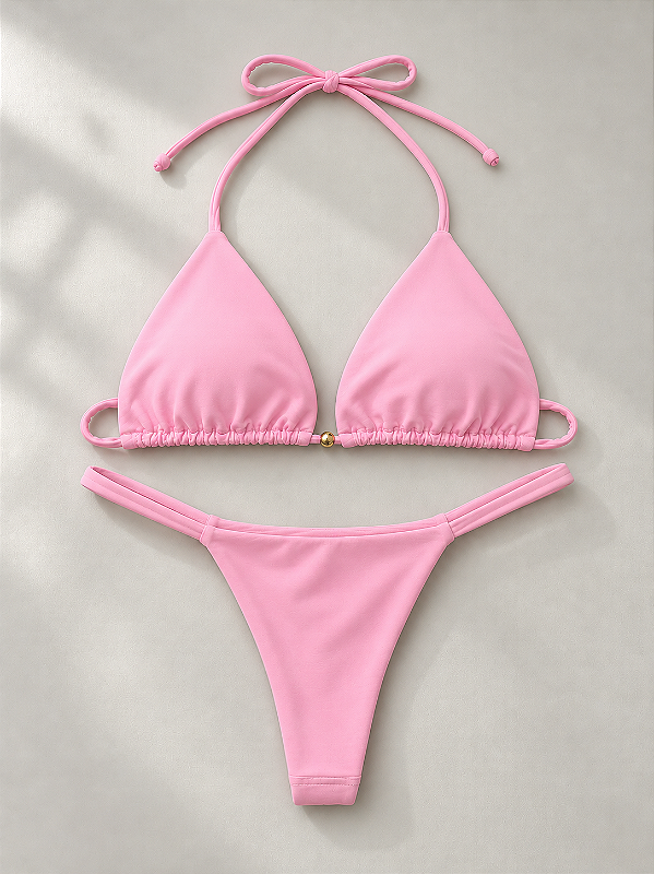 BIQUÍNI BASIC FIO PINK SORBET