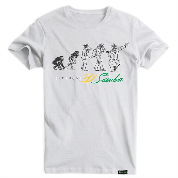 T-Shirt Masculina Evolução D'Samba DS - Clássicos D'Samba