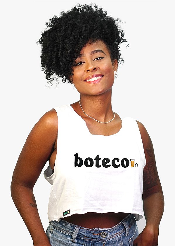 Cropped Minimalista Boteco DS24