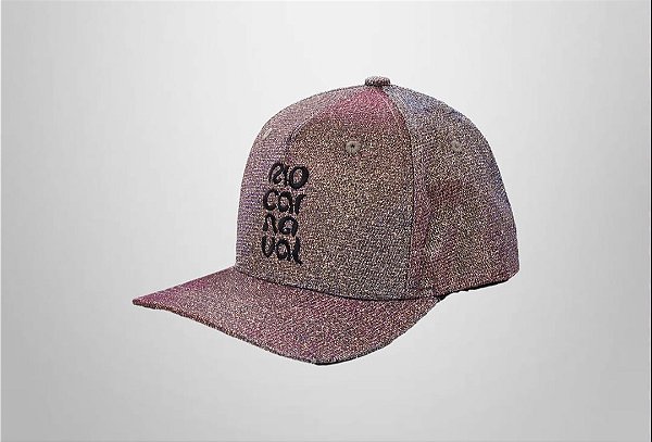 Boné Rio Carnaval Holográfico Rosa DS25