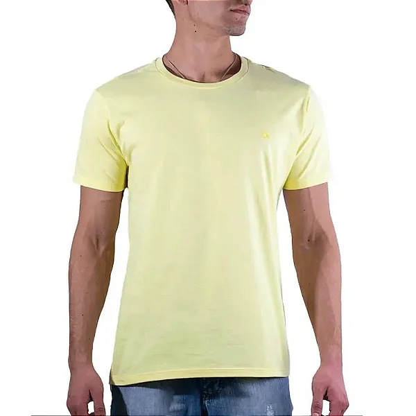 Camiseta básica mc amarelo Ogochi 006001001