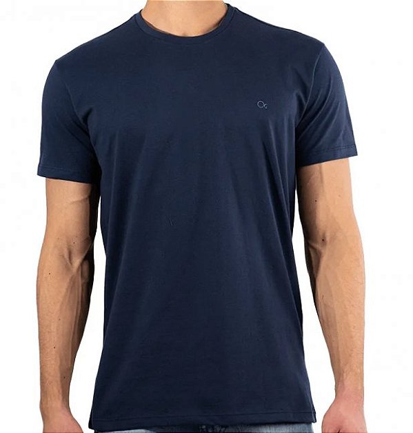 Camiseta mc essencial slim azul marinho Ogochi 6500002