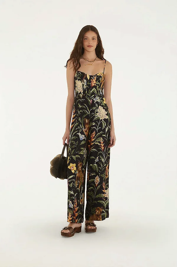 Macacao fauna noturna estampada Farm 373284