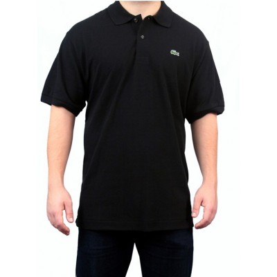 Camiseta gola polo Lacoste preta L121221031