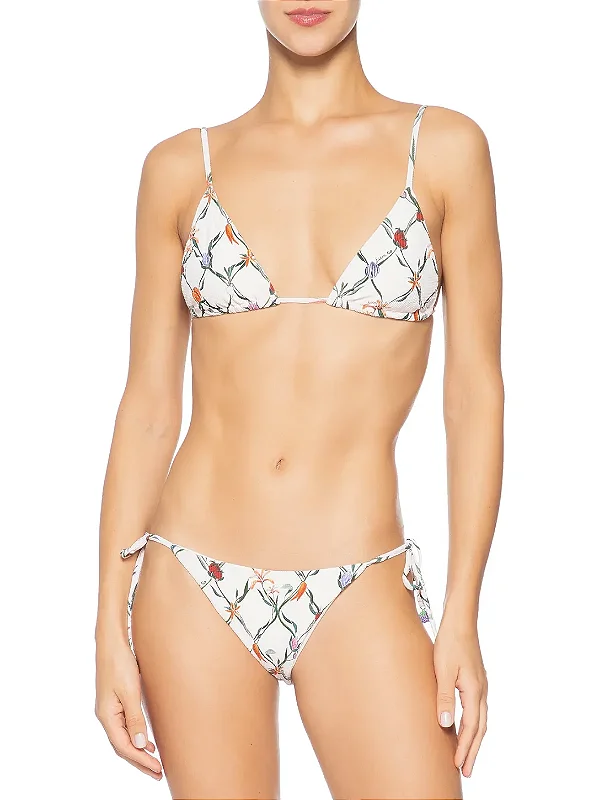 Biquini lacinho feira de legumes estampada Farm Beach 368726