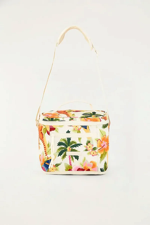 MINI COOLER FARM FAROFA PRAIA FLORAL HAV ESTAMPADA